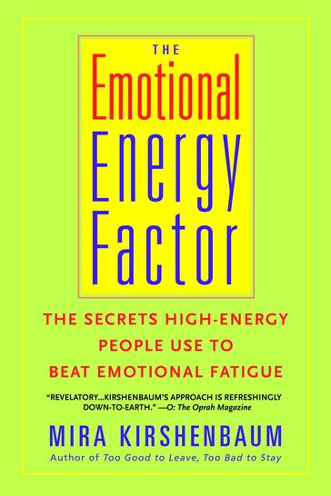 The Emotional Energy Factor - Mira Kirshenbaum