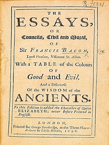 The Essays - Francis Bacon