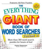The Everything Giant Book of Word Searches, Volume 11