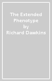 The Extended Phenotype