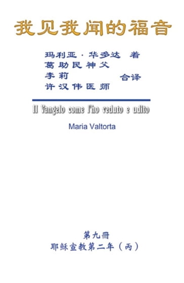 The Gospel As Revealed to Me (Vol 9) - Simplified Chinese Edition - Hon-Wai Hui - Maria Valtorta