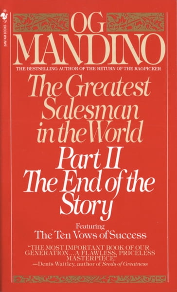 The Greatest Salesman in the World, Part II - Og Mandino