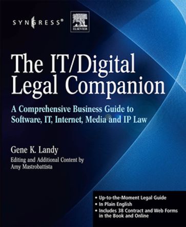 The IT / Digital Legal Companion - Gene K. Landy - Amy J. Mastrobattista