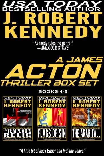 The James Acton Thrillers Series: Books 4-6 - J. Robert Kennedy