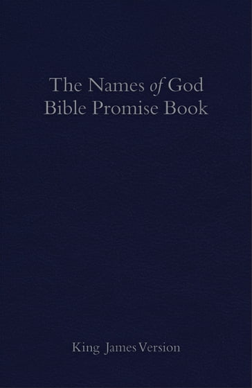 The KJV Names of God Bible Promise Book, Blue Imitation Leather - Baker Publishing Group