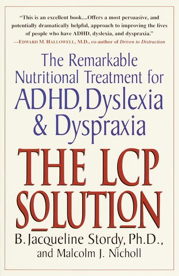 The LCP Solution - Ph.D. B. Jacqueline Stordy - Malcolm J. Nicholl