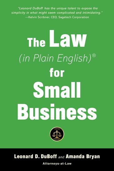 The Law (in Plain English) for Small Business (Fifth Edition) - Amanda Bryan - Leonard D. DuBoff