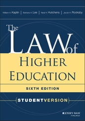 The Law of Higher Education, Student Version