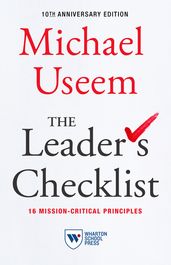 The Leader s Checklist, 10th Anniversary Edition