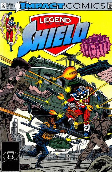 The Legend of The Shield: Impact #2 - A. DeGuzman - Grant Miehm - Jeff Albrecht - Mark Waid - Tom Ziuko