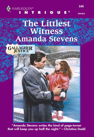 The Littlest Witness (Mills & Boon Intrigue) - Amanda Stevens