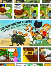 The Mad Doctor Chases Captain Kuro From Mars Comic Strip Booklet