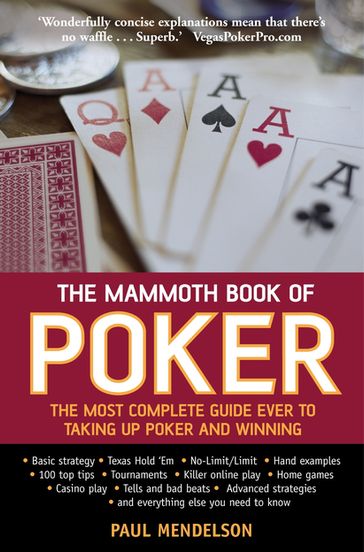 The Mammoth Book of Poker - Paul Mendelson
