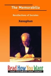 The Memorabilia Recollections Of Socrates