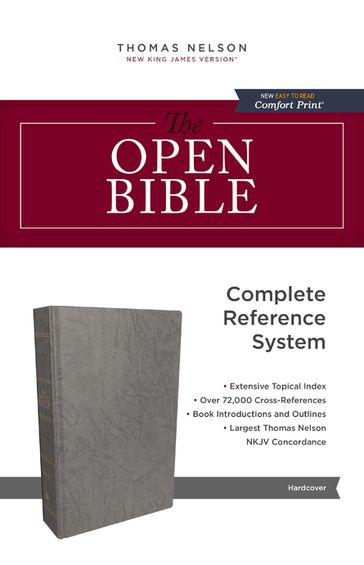 The NKJV, Open Bible - Thomas Nelson