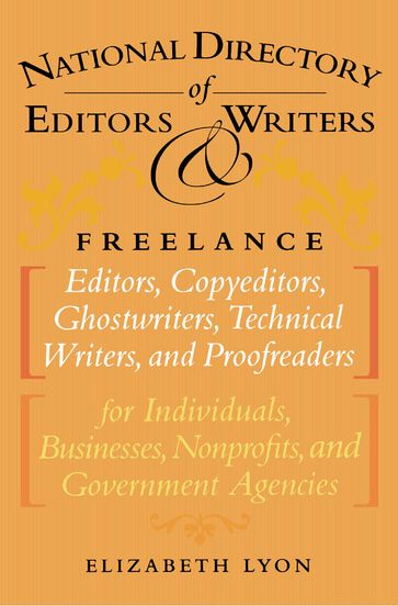 The National Directory of Editors and Writers - Elizabeth Lyon
