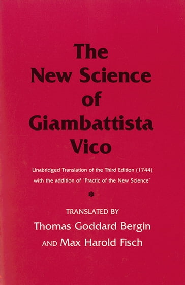 The New Science of Giambattista Vico - Giambattista Vico