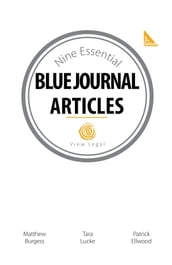 The Nine Essential Blue Journal Articles