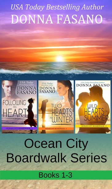 The Ocean City Boardwalk Series, Books 1-3 - Donna Fasano