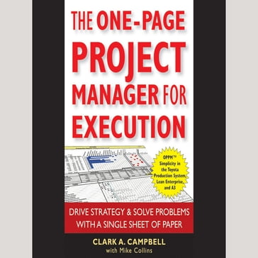 The One-Page Project Manager for Execution - Clark A. Campbell - Mike Collins