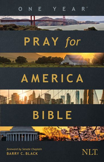 The One Year Pray for America Bible NLT - Tyndale