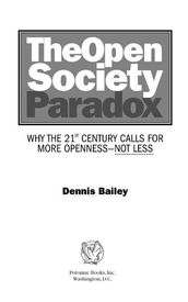 The Open Society Paradox