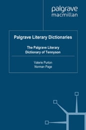 The Palgrave Literary Dictionary of Tennyson