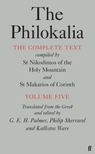 The Philokalia Vol 5 - G.E.H. Palmer
