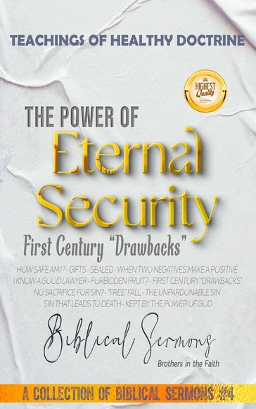 The Power of Eternal Security: First Century "Drawbacks" - Biblical Sermons