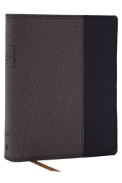The Prayer Bible: Pray God¿s Word Cover to Cover (NKJV, Black/Gray Leathersoft, Red Letter, Comfort Print)