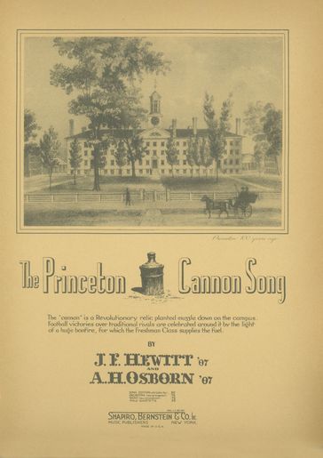 The Princeton Cannon Song - A. H. Osborn - J. F. Hewitt