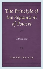 The Principle of the Separation of Powers