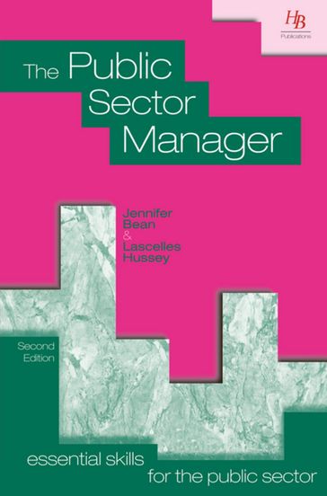 The Public Sector Manager - Jennifer Bean - Lascelles Hussey