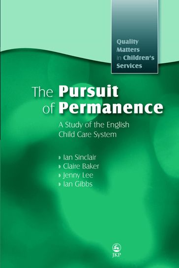 The Pursuit of Permanence - Claire Baker - Ian Gibbs - Ian Sinclair - Jenny Lee