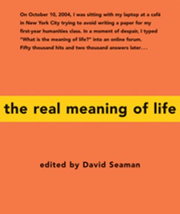 The Real Meaning of Life - David Seaman