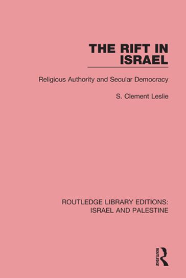 The Rift in Israel - S. Clement Leslie