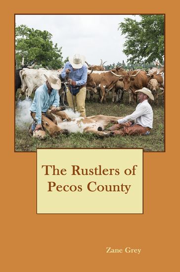 The Rustlers of Pecos County (Illustrated) - Zane Grey