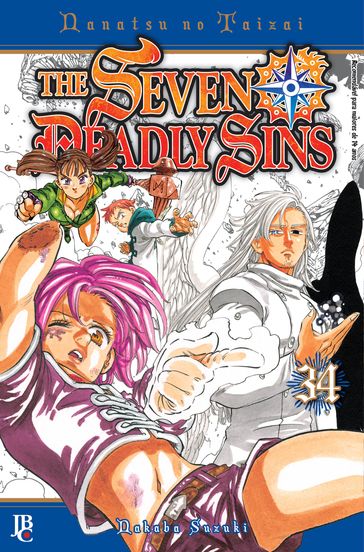 The Seven Deadly Sins vol. 34 - Nakaba Suzuki
