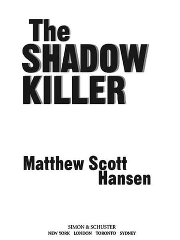 The Shadowkiller - Matthew Scott Hansen