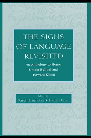 The Signs of Language Revisited