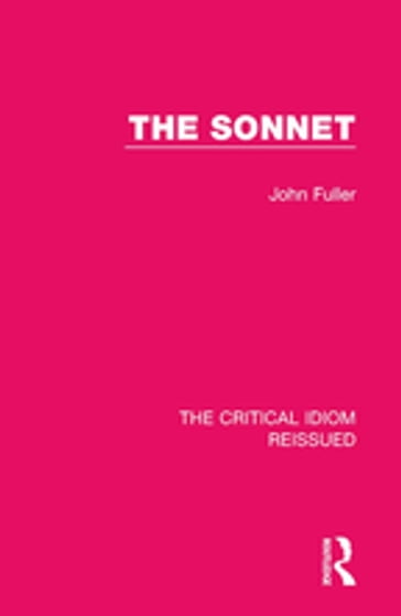 The Sonnet - John Fuller