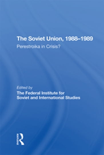 The Soviet Union 1988-1989 - Chris Harrison