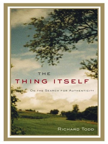 The Thing Itself - Richard Todd