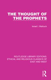 The Thought of the Prophets