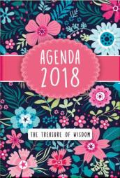 The Treasure of Wisdom 2018 Agenda - Bright Flowers Cover