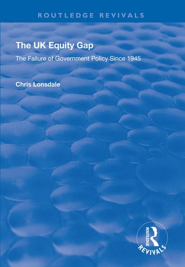 The UK Equity Gap - Chris Lonsdale