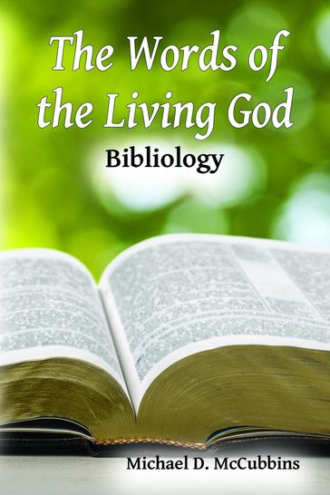 The Words of the Living God - Michael D. McCubbins