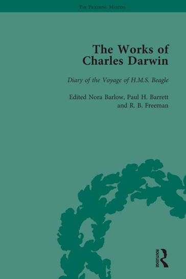 The Works of Charles Darwin: v. 1: Introduction; Diary of the Voyage of HMS Beagle - Paul H Barrett