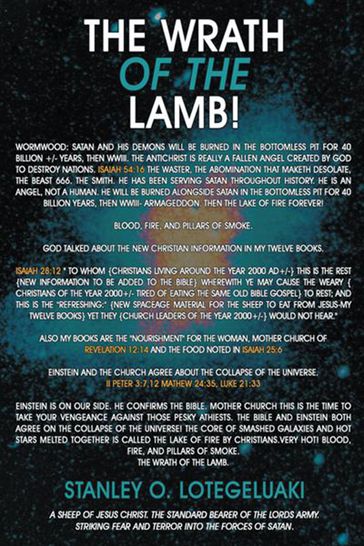 The Wrath of the Lamb! - Stanley O. Lotegeluaki