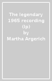 The legendary 1965 recording (lp)